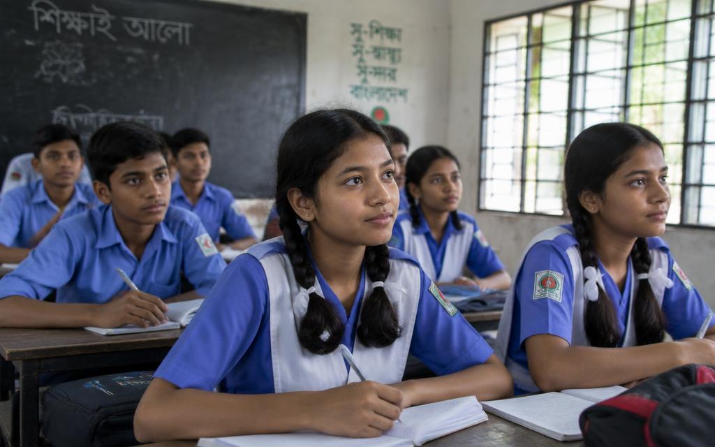 গাজীপুরের মাধ্যমিক বিদ্যালয়ে পাঠদানে নতুন উদ্যোগ
